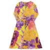 All-over print long sleeve midi dress - Image 6