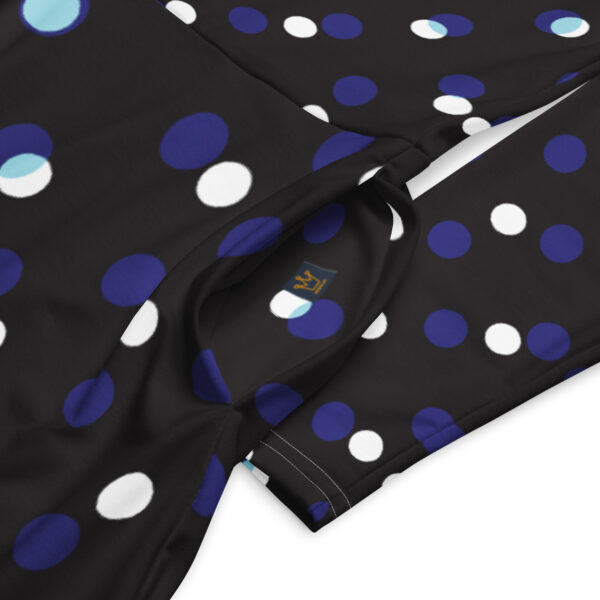 All-over print long sleeve midi dress - Image 3
