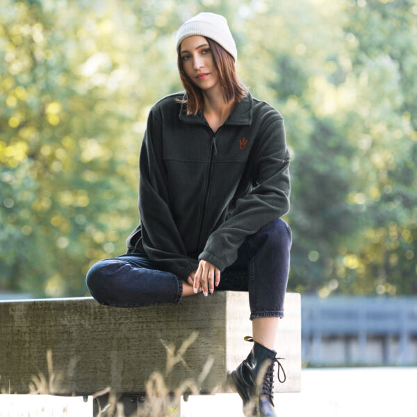 Unisex Columbia fleece jacket - Image 8