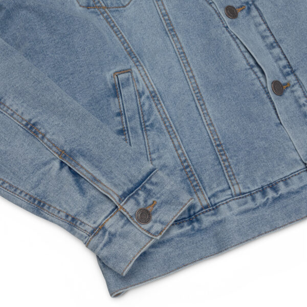 Unisex denim sherpa jacket - Image 9