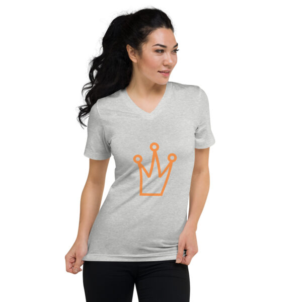 Unisex Short Sleeve V-Neck T-Shirt - Image 16