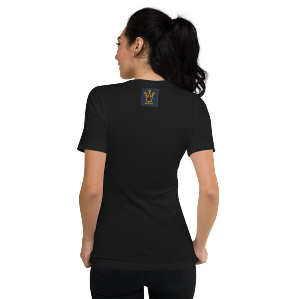 Unisex Short Sleeve V-Neck T-Shirt - Image 2