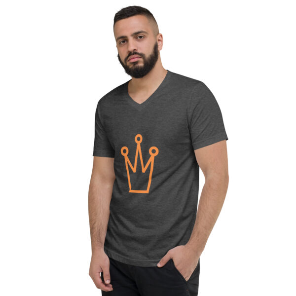 Unisex Short Sleeve V-Neck T-Shirt - Image 10