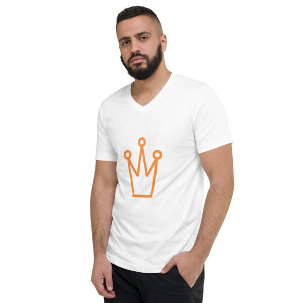 Unisex Short Sleeve V-Neck T-Shirt - Image 21