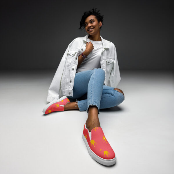 Women’s slip-on canvas shoes - Image 9