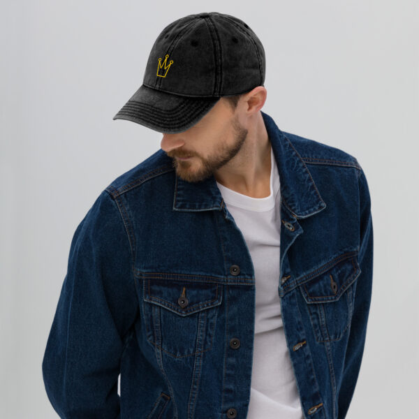 Vintage Cotton Twill Cap - Image 3
