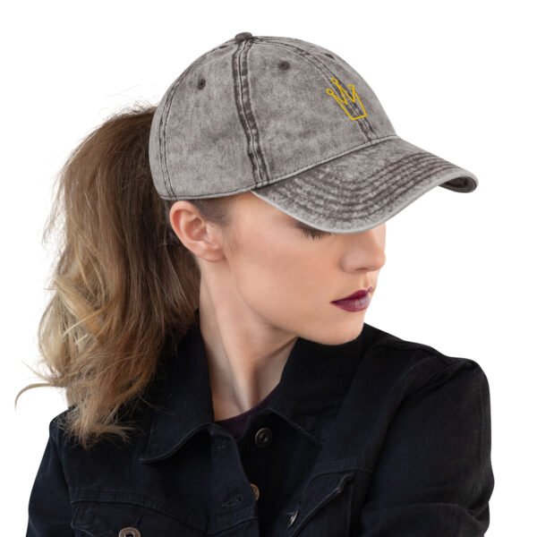Vintage Cotton Twill Cap - Image 12
