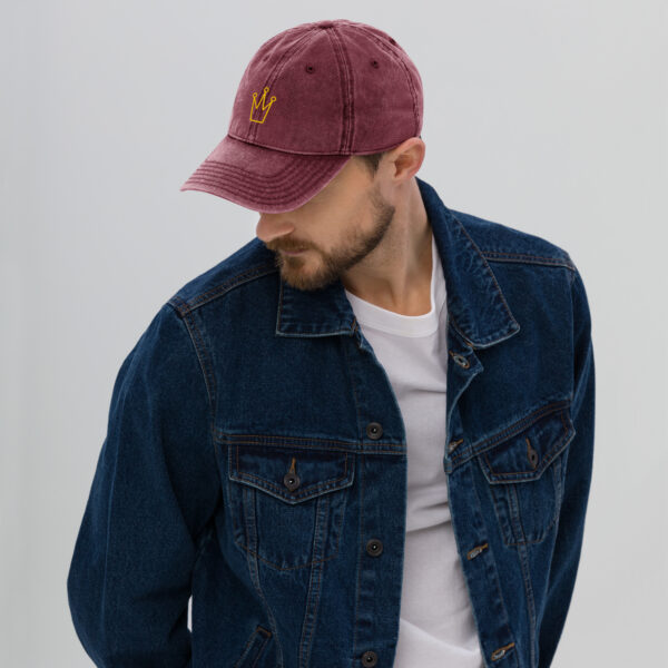 Vintage Cotton Twill Cap - Image 7