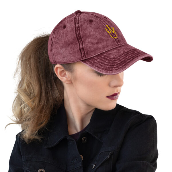 Vintage Cotton Twill Cap - Image 6