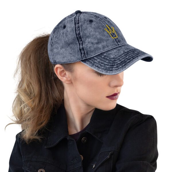 Vintage Cotton Twill Cap - Image 4