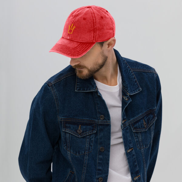 Vintage Cotton Twill Cap - Image 9