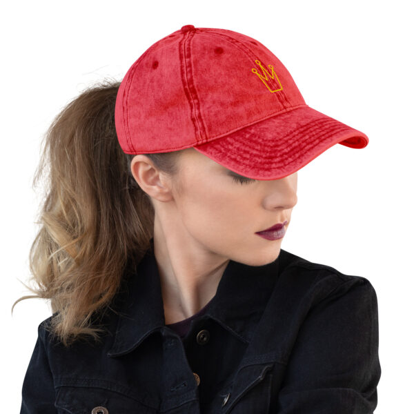 Vintage Cotton Twill Cap - Image 8